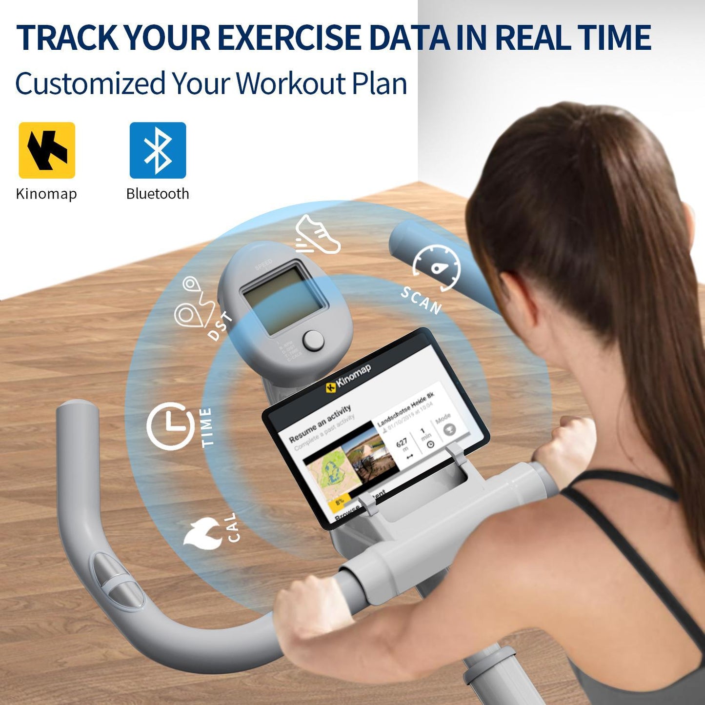Spin Bike Home Fitness Equipment