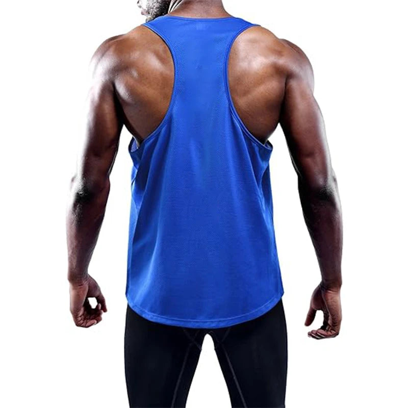 Men's quick-drying gym tank top