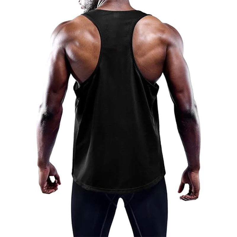 Men's quick-drying gym tank top