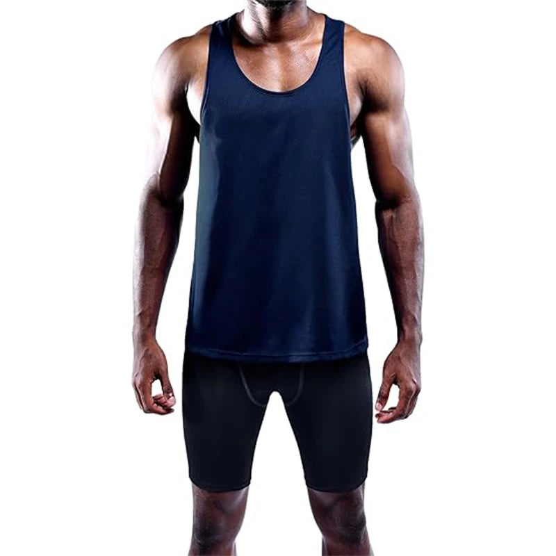 Men's quick-drying gym tank top