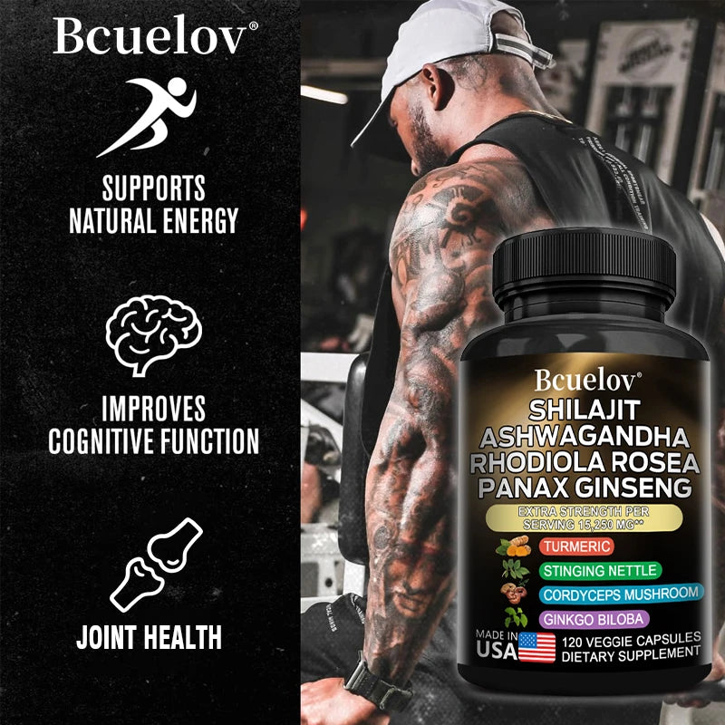 Shilajit Resin Himalaya Capsules - 15250 mg