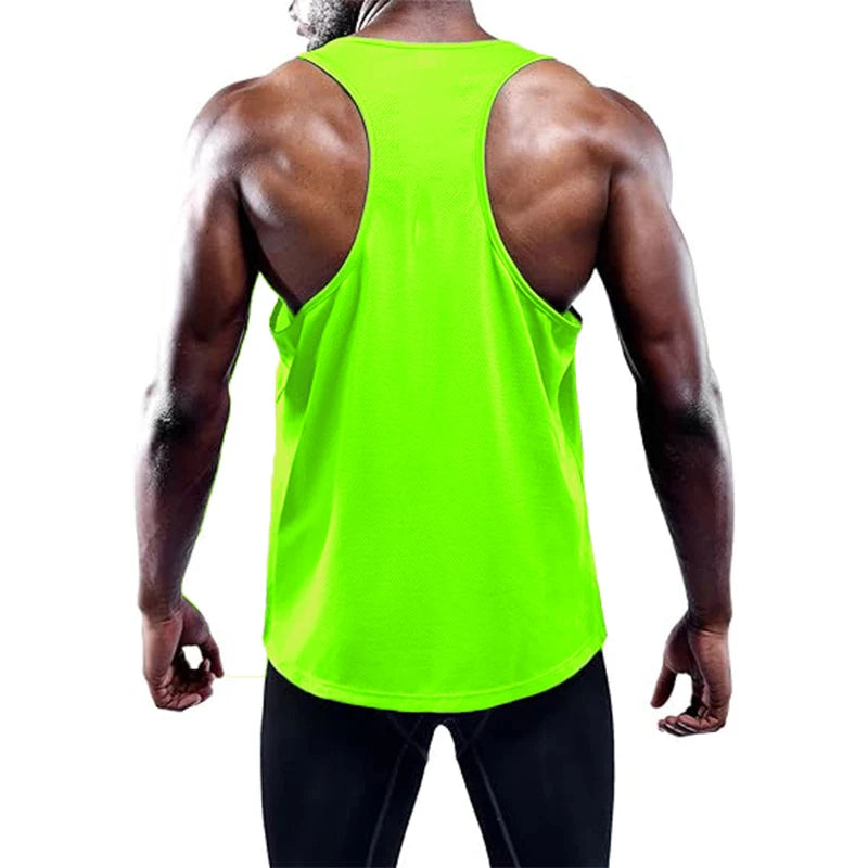 Men's quick-drying gym tank top