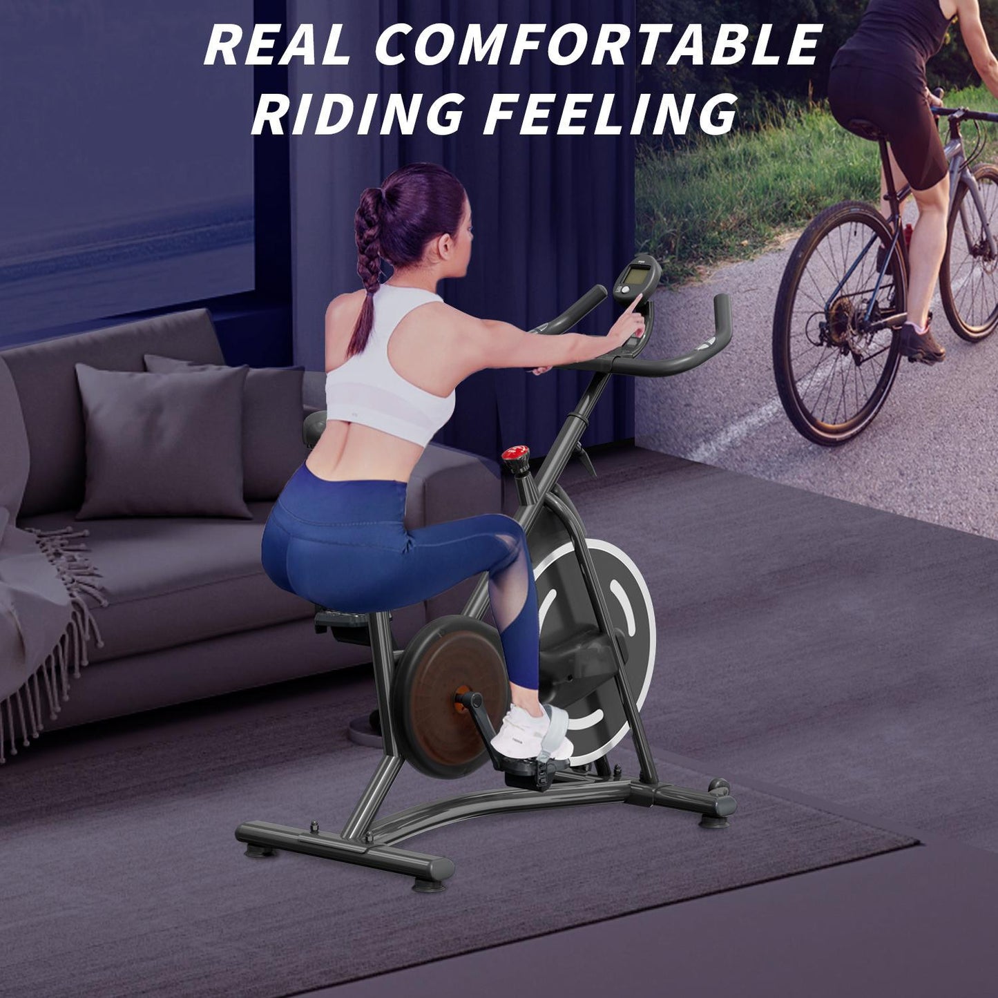 Spin Bike Home Fitness Equipment