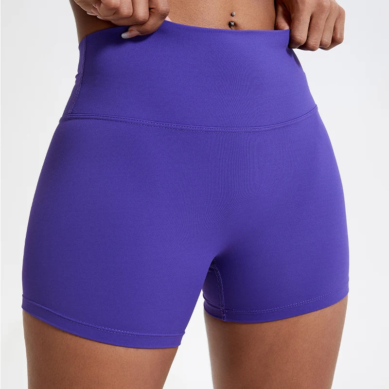 Women's gym leggings, slim fit workout shorts