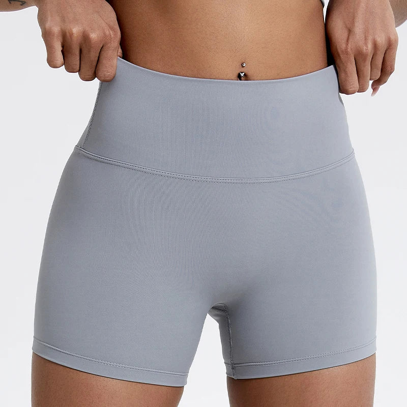 Women's gym leggings, slim fit workout shorts