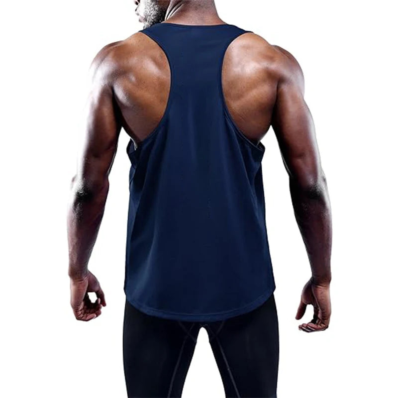 Men's quick-drying gym tank top