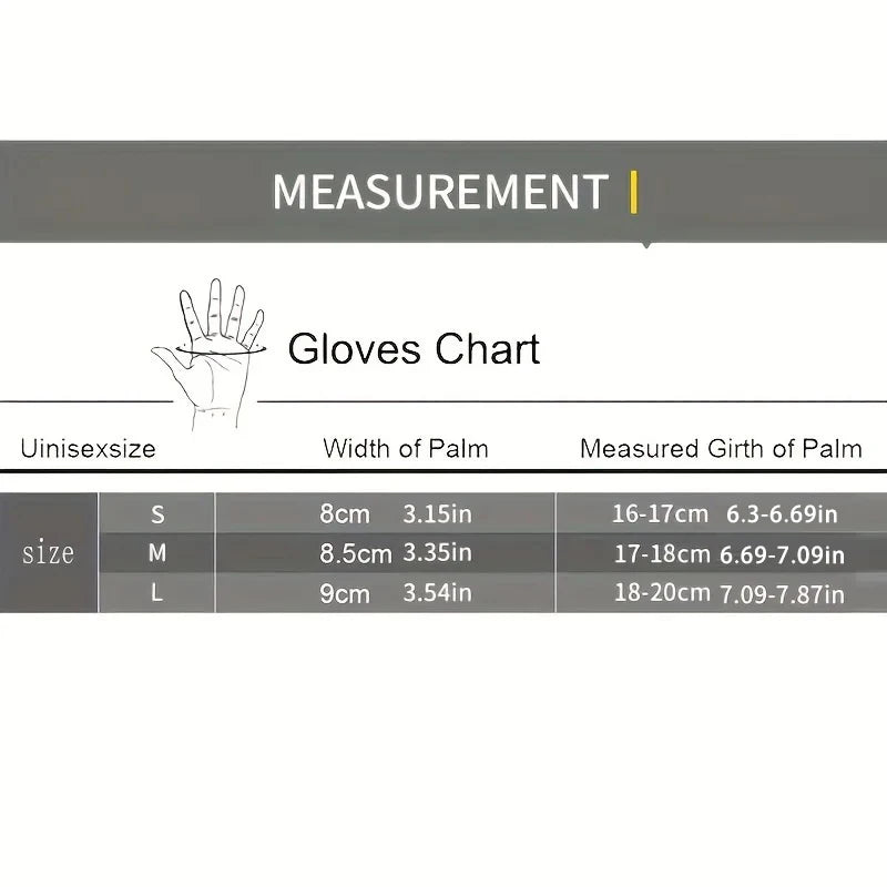 Training gloves with excellent grip, unisex