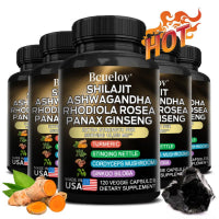 Shilajit Resin Himalaya Capsules - 15250 mg