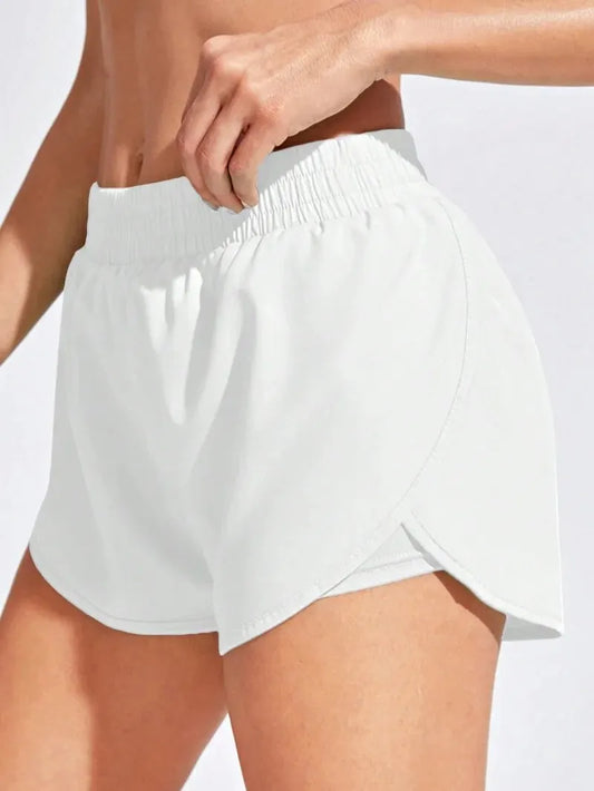 Yoga Shorts Women Fitness Elastic Running