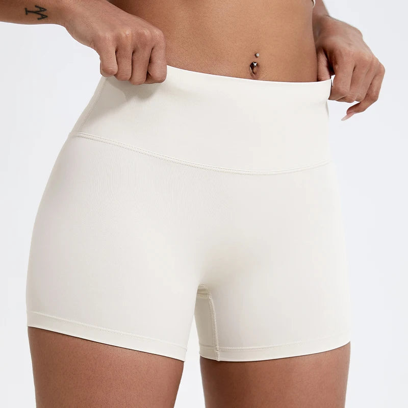 Women's gym leggings, slim fit workout shorts