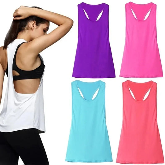 New women's fitness sports t-shirt, Tank Top Overcoat