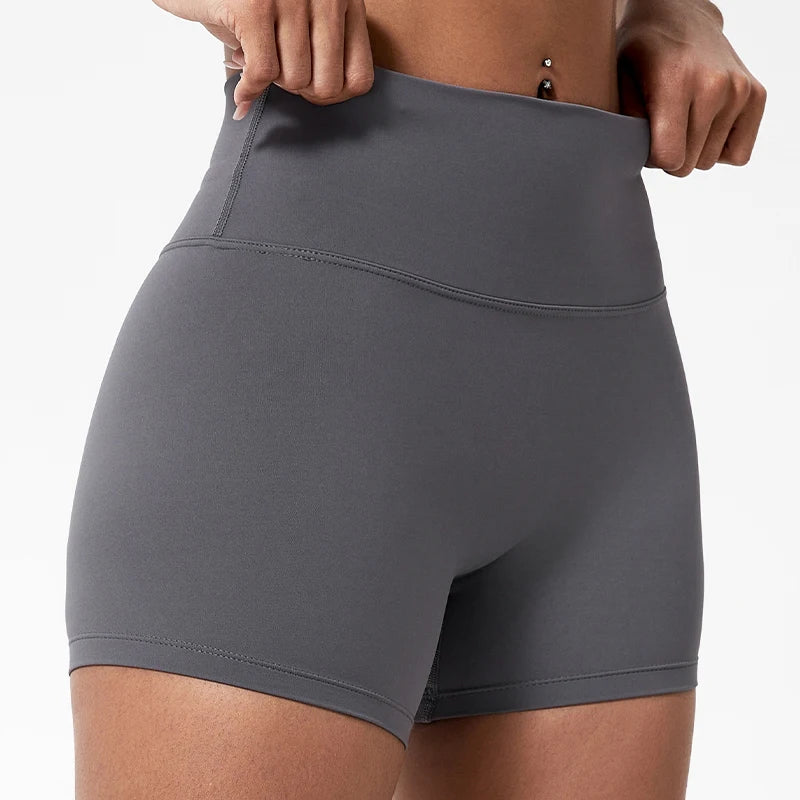 Women's gym leggings, slim fit workout shorts