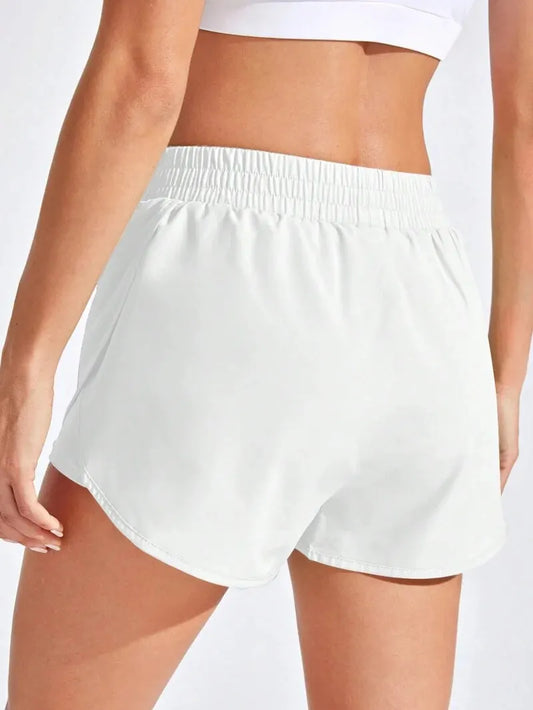 Yoga Shorts Women Fitness Elastic Running