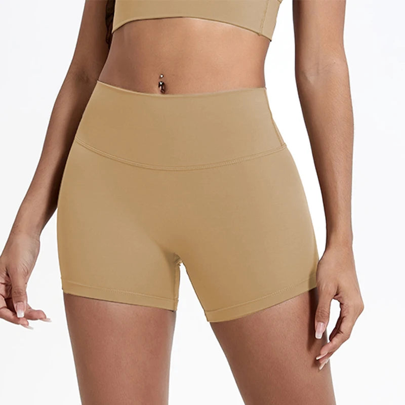 Women's gym leggings, slim fit workout shorts