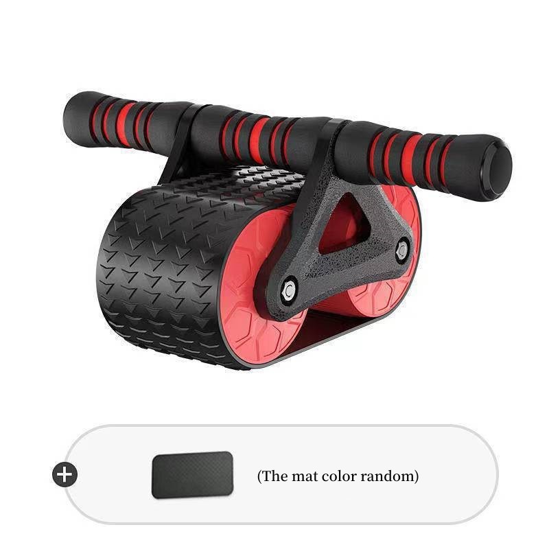Double Wheel Abdominal Exerciser Women Men Automatic